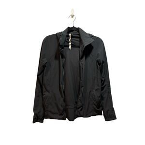 Lululemon black full zip hoodie size 2